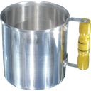 Ver imagem 1 de Caneco Leiteira Polido com Cabo de Madeira N°16. 3,0 Litros