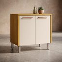 Ver imagem 2 de Balcão de Cozinha Moderno Dafne para Cooktop em 100% MDF