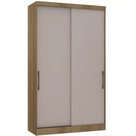 Guarda-roupa Modulado 134,5cm 2 Portas de Correr 3 Gavetas Paris Luciane