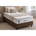 Ver imagem 1 de Cama Box Crc Solteiro +Colchão Molas Ensacadas Marselha Hellen 88x188