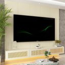 Ver imagem 7 de Estante para TV e Home Theater até 84 Polegadas com LED 100% MDF 222,5CMX250CM LED Realce Native