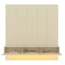 Ver imagem 5 de Estante para Tv 84 Polegadas com Led 100% Mdf 220cm Realce/native