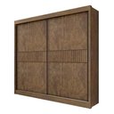 Ver imagem 2 de Guarda Roupa Cancun Ripado Ypê Off White Ddoro