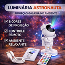 Ver imagem 4 de Abajur Luminária Astronauta Projetor Galáxia Led Rgbw