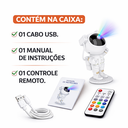 Ver imagem 5 de Abajur Luminária Astronauta Projetor Galáxia Led Rgbw