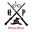 Ver imagem 3 de Adesivo Decorativo Harry Bruxo Varinhas Parede Quarto Sala:Branco