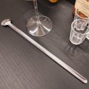 Ver imagem 6 de 5 Colheres Bailarina Inox para Drinks Gin Coquetel Suco Longa Barman 30cm Mexer Simonaggio