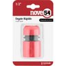 Engate rápido jardim 1/2" plástico com bloqueador - Nove54 - 2