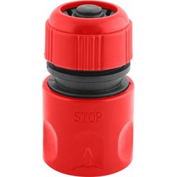 Engate rápido jardim 1/2" plástico com bloqueador - Nove54 - 1