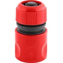 Ver imagem 1 de Engate rápido jardim 1/2" plástico com bloqueador - Nove54