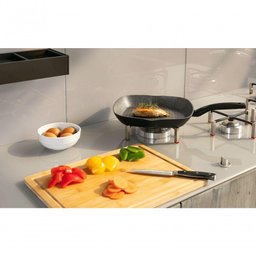 Grill 28 Cm 2 L Fogão Indução Revestimento Cerâmica Antiaderente Ceramic Life Orion Brinox Preto - 2