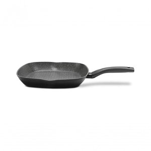 Grill 28 Cm 2 L Fogão Indução Revestimento Cerâmica Antiaderente Ceramic Life Orion Brinox Preto