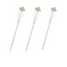 Kit 3 Hairpin Legs para Mesa Industrial Hairpin Legs 75cm Branco Medcombo - 1