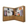 Closet Casal Duplo Sevilha Premium 18 Gavetas Carioca Móveis - 2