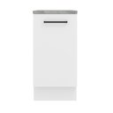 Ver imagem 5 de Balcão Armário de Cozinha 40 cm 1 Porta Branco Agata Madesa
