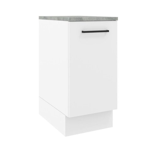 Balcão Armário de Cozinha 40 cm 1 Porta Branco Agata Madesa
