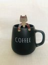 Ver imagem 2 de Conjunto Caneca Bojuda e Colher Gatinho Coffee