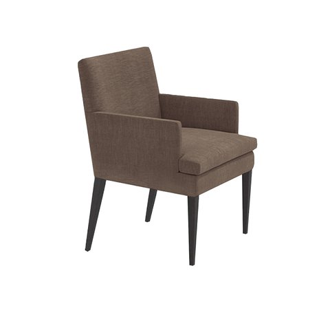 Cadeira de Jantar Germany Retro Suede Capuccino Dominic Decor