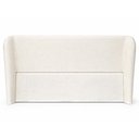 Ver imagem 4 de Cabeceira de Cama Box Casal 1,40m Livia Boucle Creme - Mirra Decor