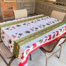 Toalha de Mesa Oxford 8 Cadeiras 1.45m x 2.50m:Presente de Natal - 1