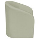 Ver imagem 6 de Kit Sofá Curvo Amsterdã 160cm e 2 Poltronas Luiza Max Bouclé Verde Oliva