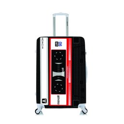 Capa Protetora Mala Viagem Personalizada Grande Fita Cassete - 1