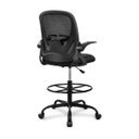 Ver imagem 3 de Cadeira Ergonômica Bq01 Suporte Lombar C/ Apoio de Braço Pés