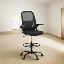 Ver imagem 4 de Cadeira Ergonômica Bq01 Suporte Lombar C/ Apoio de Braço Pés