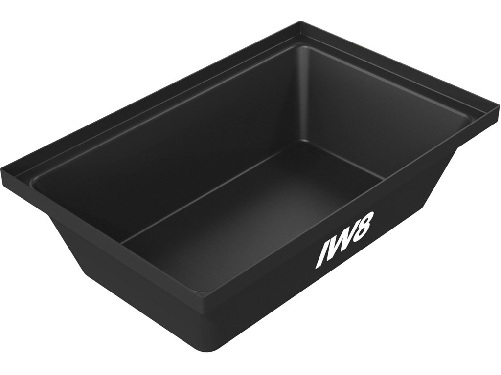Kit 2 Masseiras Plásticas Multiuso 15x40x61cm 20 Litros Cor:Preto - 3