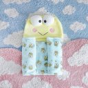 Ver imagem 3 de Manta com Capuz Coral Fleece Turma da Hello Kitty 75x90cm Keroppi