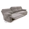 Sofá Reclinável C/ Controle Remoto 2,92 M Recliners - 3