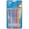 Caneta GEL CIS GELYX 1.0MM 10 Cores - 1