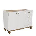 Ver imagem 1 de Balcão Retrô 2p 4g Off White-nogueira Cozinha