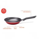 Ver imagem 2 de Frigideira Garlic Ø 24 X4 Cm 1,45 L 24 X4 Cm 1,45l Vermelho Brinox