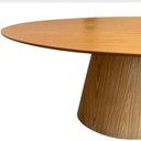 Ver imagem 2 de Mesa de Jantar Cone Oval 235x122 cm Marrom