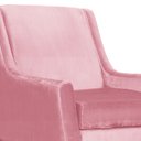 Ver imagem 2 de Poltrona Ariane Luxo Suede Rosa