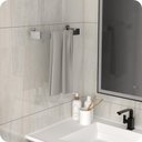 Ver imagem 2 de Porta Toalha Rosto Inox Suporte Banheiro Toalheiro ELG
