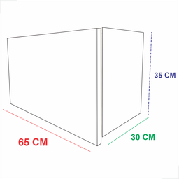 Armário Cozinha Porta Basculante Slim Multiuso De Parede - 4 Armário Cozinha Porta Basculante Slim Multiuso De Parede - 4
