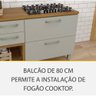 Cozinha 3 Peças Ripado Princesa 100% Mdf Nesher - 4