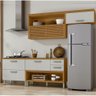 Cozinha 3 Peças Ripado Princesa 100% Mdf Nesher - 1