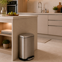 Ver imagem 3 de Lixeira Inox c/ Pedal Nexos 12L - Levo Levo Inox