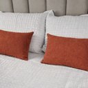 Ver imagem 2 de Kit 2 Capas Almofada Baguete Bouclé 50x30 – Zíper Invisível, Texturizado