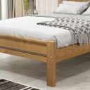 Ver imagem 5 de Cama de Casal 197cm X 146cm Paris Freijó Madeira Pinus - Cavazotto