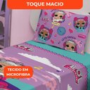 Ver imagem 4 de Jogo de Cama Infantil Lepper Lol Solteiro 2 Peças Microfibra Roxo