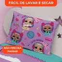 Ver imagem 6 de Jogo de Cama Infantil Lepper Lol Solteiro 2 Peças Microfibra Roxo
