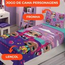 Ver imagem 3 de Jogo de Cama Infantil Lepper Lol Solteiro 2 Peças Microfibra Roxo