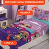 Jogo de Cama Infantil Lepper Lol Solteiro 2 Peças Microfibra Roxo - 3