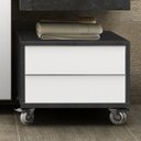 Ver imagem 3 de Conjunto para Banheiro com Espelho, Gaveteiro, Armário Vertical, Bancada e Nicho de Embutir Bumi