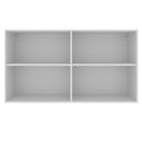 Ver mais imagens de Armário Aéreo Madesa Stella 120 cm 2 Portas Branco Cor:Branco