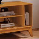 Ver imagem 5 de Rack para TV até 50 Polegadas 100% MDF 136cm Acabamento em Tela Rathan Cayman